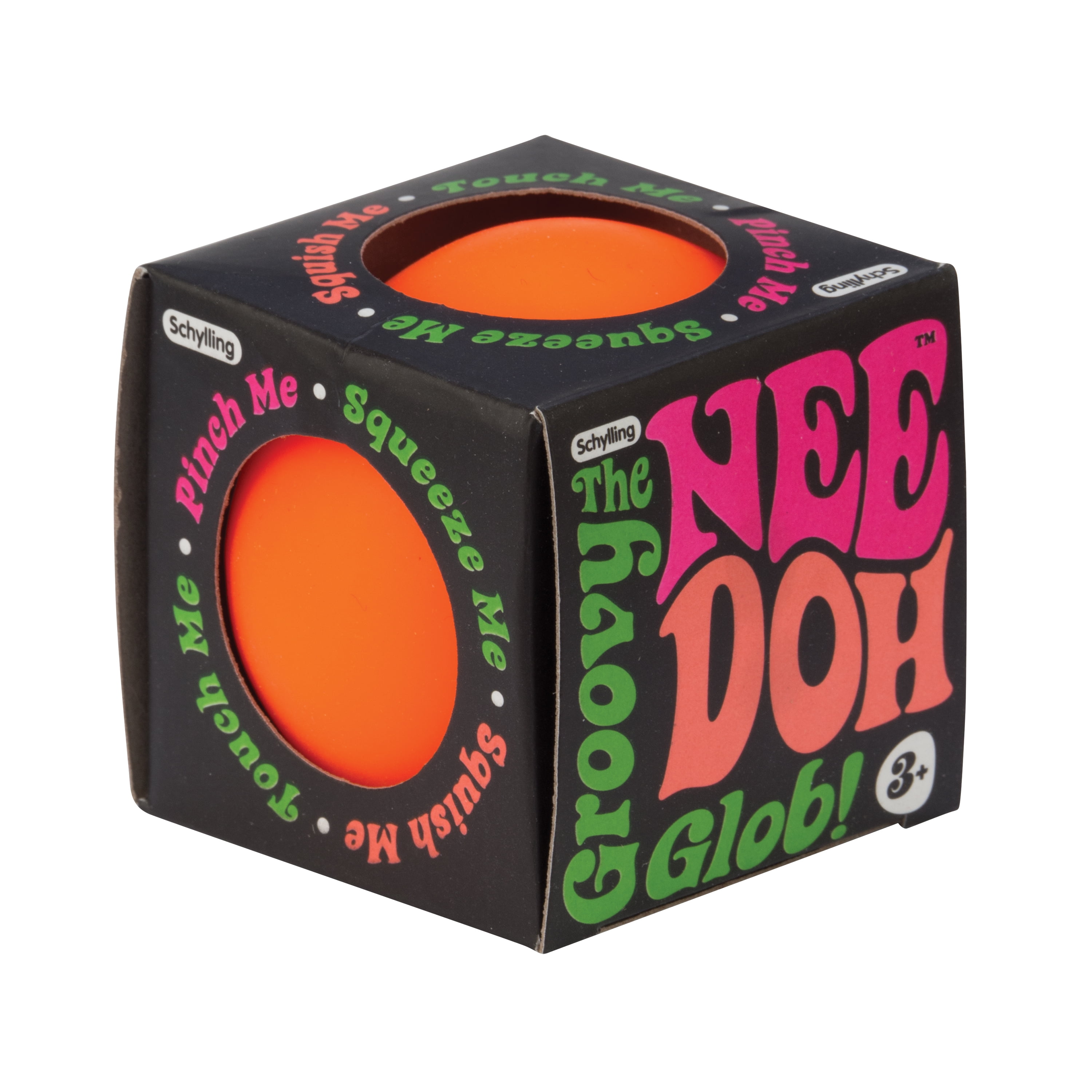 Nee Doh Groovy Glob Squeeze Novelty Toy, Colors Vary, Children Ages 3+ 