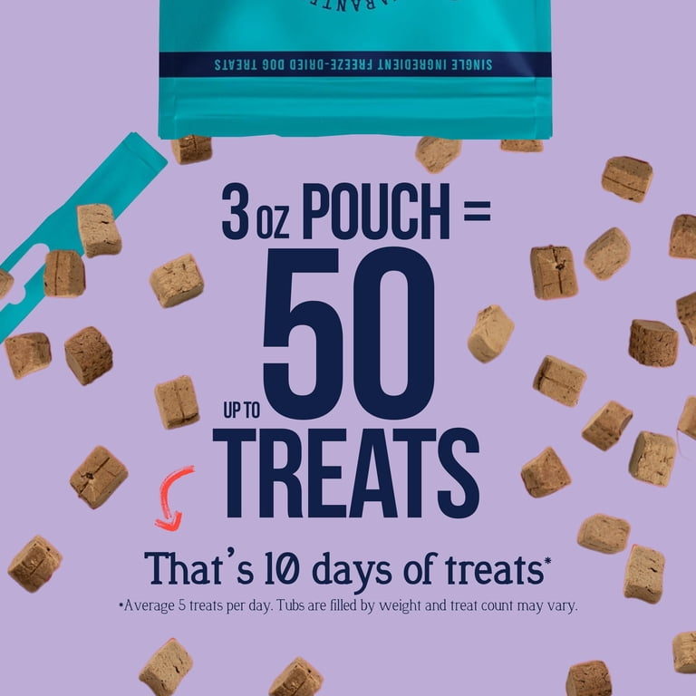 Stewart Freeze-Dried Venison Liver Dog Treats, 50 Pieces, 3 oz photo 2