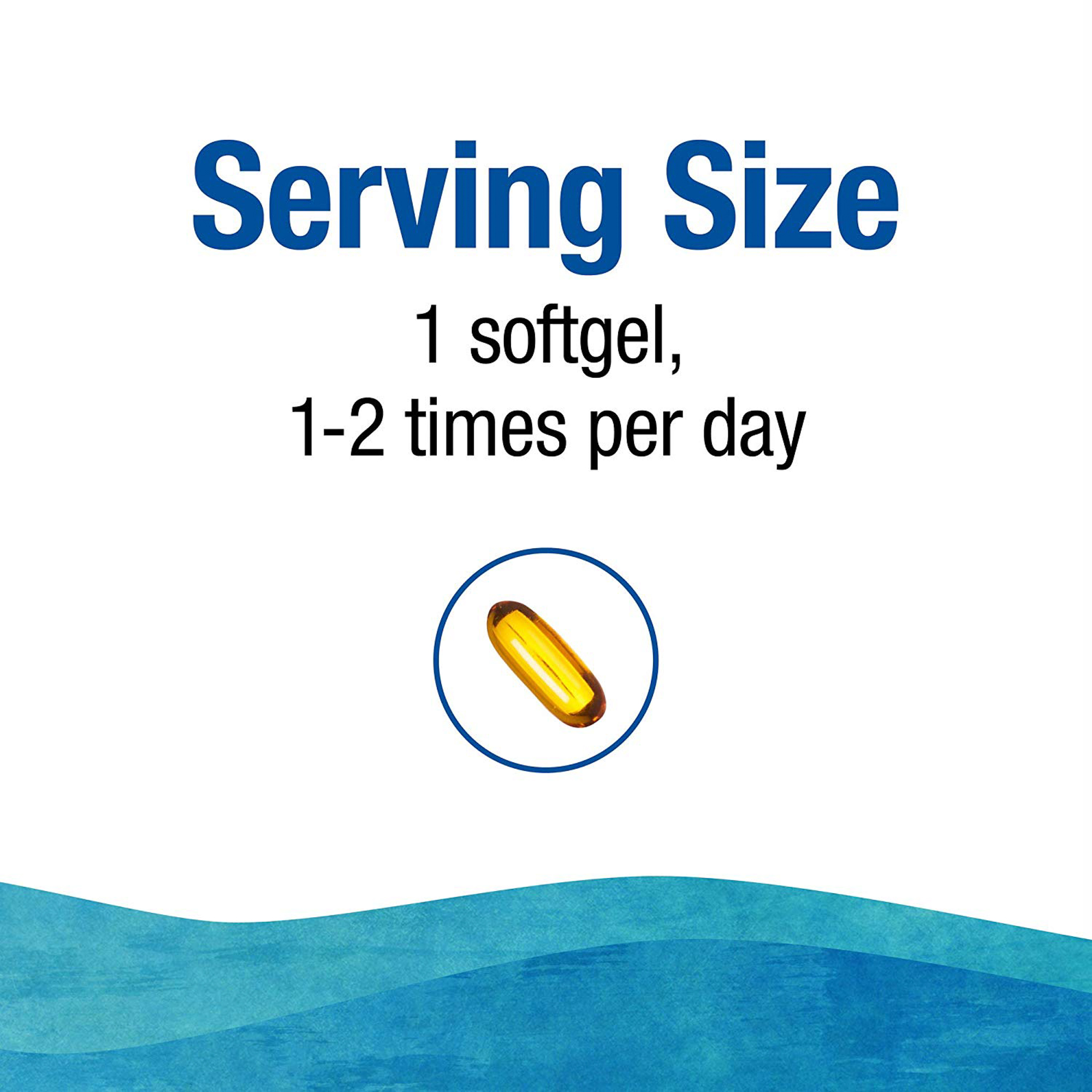 Natural Factors Wild Alaskan Salmon Oil Provides Omega-3, EPA, DHA & Vitamin D, Supports Brain & Heart Health, 180 Softgels