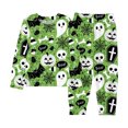 thumbnail image 4 of Shadoumai Halloween Outfits for Toddler Boys Graphic Print Long Sleeve Soft Pullover Top and Long Sweatpants Set Fall Toddlers Girls Clothing, 4 of 4