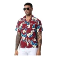 thumbnail image 4 of Camisas Hawaiana Casual Corta Manga Para Hombre Arjen Kroos®, 4 of 8