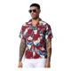 thumbnail image 4 of Camisas Hawaiana Casual Corta Manga Para Hombre Arjen Kroos®, 4 of 8