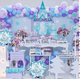 thumbnail image 3 of Globo Congelado Cumpleaños Decoraciones Niña, Azul, 3 of 5