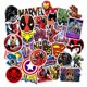 thumbnail image 2 of 50pcs Anime Disney Marvel Stickers The Avengers Waterproof Skateboard Guitar Luggage Laptop Cartoon Sticker Kids Toys наклейкиChina Gong Bohan LED, 2 of 2