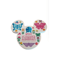 thumbnail image 2 of Disney Epcot Flower & Garden Festival 2024 Mickey Icon Butterflies Garden Stone, 2 of 2