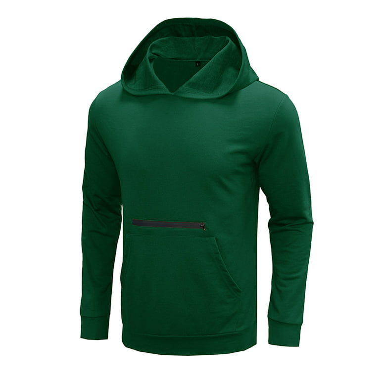 Green Hoodies & Sweatshirts