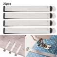 thumbnail image 3 of 20Pcs Hemming Clips Set, Stainless Steel 3 Inches Hemming Sewing Clips With Measurement Ruler For Pinning And Marking, 3 of 8