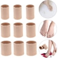 thumbnail image 5 of 24pcs Toe Cushion Tube Sleeves Gel Corn Pads Reusable Tubing Sleeves Protectors for Cushions Corns Blisters Calluses Toes Fingers (S M L), 5 of 5