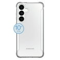 thumbnail image 3 of onn Dual-Layer Phone Case for Samsung Galaxy S25 / Samsung Galaxy S24 - Clear, 3 of 11