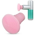 thumbnail image 4 of Tête de Masseur Musculaire, 18-19mm Réduit les Douleurs Tête de Machine de Massage en Silicone pour Corps Rose, 4 of 7