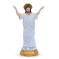 thumbnail image 5 of Jesus Resurrection Statue in White, Christian Decor, Catholic Figurine, Religious Statue, Christ Figurine For Altar, Prayer Room, Bedroom, Living Room, Office, Church, 5 of 5
