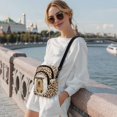 thumbnail image 2 of Xixirimido Shoulder Bag Crossbody for Women Crossbody Bags with Adjustable Strap Cell Phone Purses Sling Bag for Travel Hiking Shopping, Capybara Brown Leopard, 2 of 7
