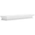 thumbnail image 3 of NovaSolo Halifax Extra Long Floating Wall Shelf in Pure White, 3 of 8