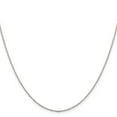 thumbnail image 4 of Auriga Fine Jewelry 925 Sterling Silver 1.1mm Rolo Chain Necklace 18inch for Women, 4 of 5