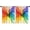 Colorful Ink Pattern, variant on Blackout Kids Curtains,Colorful Ink Pattern Childrens Insulated Curtains Set Of 2,Bedroom Essentials,Toddler Room Decor 42"x54"