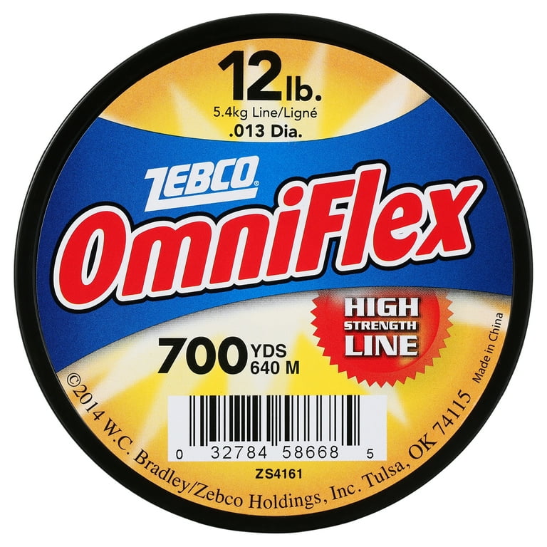 Zebco 12-Pound Tested Omniflex Monofilament Fishing Line