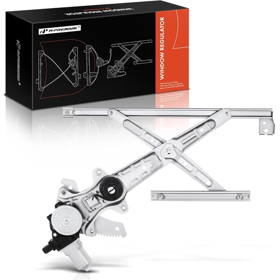 A-Premium Power Window Regulator with Motor Front Driver Side Compatible with Honda Civic 2012-2015 Sedan Front Left Driver Side