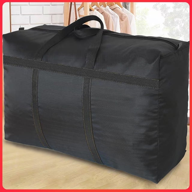 Bolsa de mudanza, resistente al desgaste, bolsa de almacenamiento de colcha, bolsa tejida, bolsa de equipaje de gran tamaño de tela Oxford