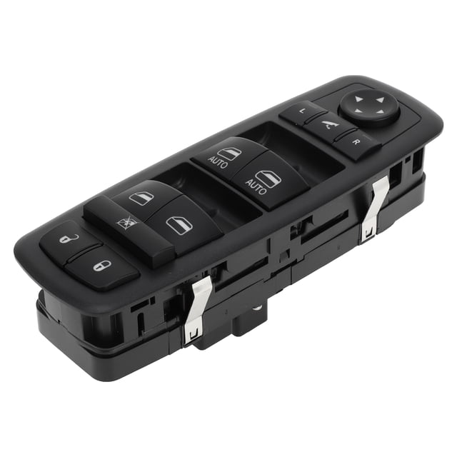 Interruptor de ventana eléctrica Unique Bargains Interruptor de control de ventana para Jeep Grand Cherokee 2011-2013 Negro