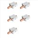 thumbnail image 1 of 5X para la Impresora 3D V400, Piezas del Extrusor de la Boquilla del Hotend, Cabezal de Impresión, Bloque de de Latón, Garganta Revestida de Cobre, 1 of 5