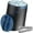 Blue, variant on PINNACLE Insulated Stainless Steel Ice Bucket with Lid, Tongs & Collapsible Handles Blue