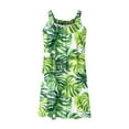 thumbnail image 5 of VBTAPA Summer Dresses for Women Floral Beach Sun Dress Novelty 3D Printed Sleeveless Mini Dresses Holiday Sales Multicolor M, 5 of 7