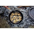 thumbnail image 4 of Lodge Seasoned Cast Iron Skillet - PFAS-Free, Non-Toxic Cookware - Use with an Oven, Stove, Grill, or Campfire - Naturally Non-Stick & Oven Safe - 13.25 Inches, 4 of 5