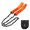 Orange, variant on Survival Hand Chainsaw Pocket Chainsaw With Belt Bag Pouch for Camping Outdoor Hiking Survival Pocket Home Tool