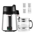 thumbnail image 1 of 6L Water Distiller Home Countertop Purifier Machine 900W Stainless Steel Glass, 1 of 9