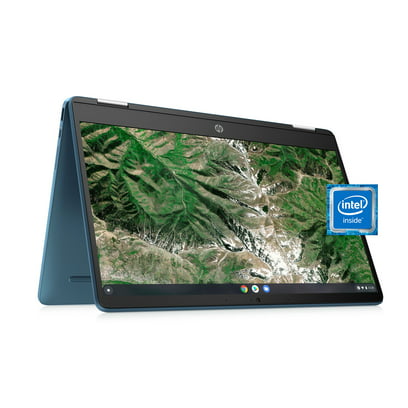 HP 14a-na0090wm 14″ 2-in-1 Touch Chromebook, Intel Celeron N4020, 4GB RAM, 64GB eMMC