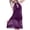 Purple, variant on JSGEK Sexy Babydoll Lingerie Nightgown for Women Halter Neck Sheer Mesh with Lace Trim Mini Dress Intimate Sleepwear Nightwear Purple M