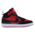 thumbnail image 2 of Nike Court Borough Mid 2 Leather PS Boys Shoes Size 10.5, Color: University Red/Black/White, 2 of 5