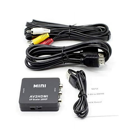 THE CIMPLE CO - RCA to HDMI Converter Kit - FEATURES Converter - HDMI & Composite Cables - Black price history on PriceWatchPro