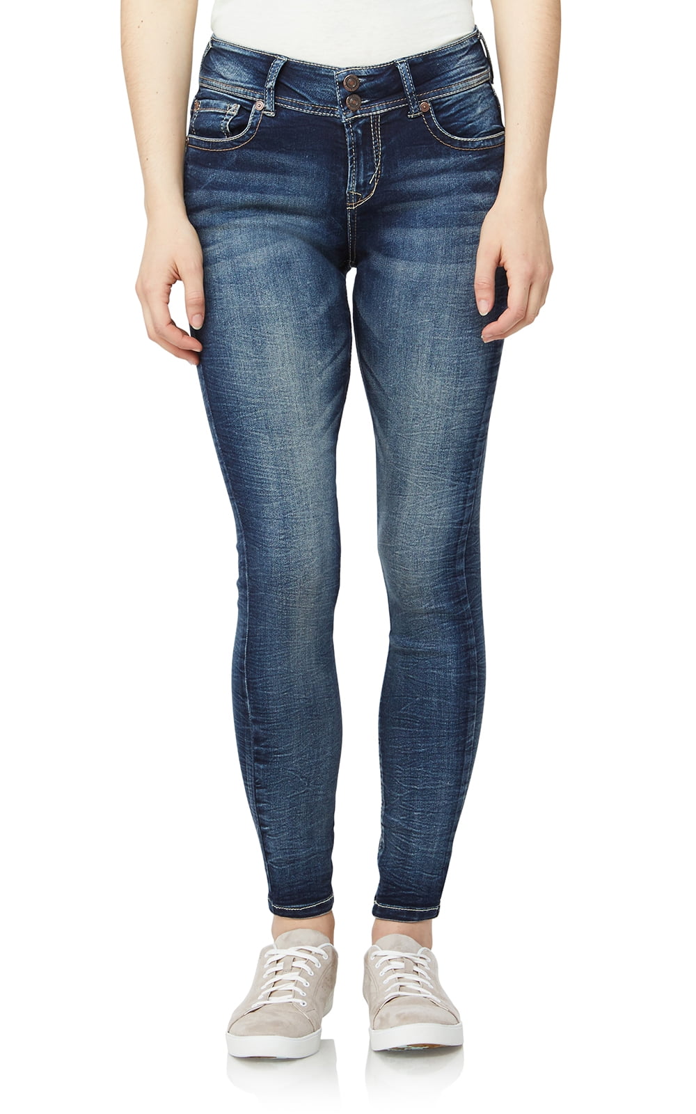 Wallflower WallFlower Women's Juniors InstaSoft Ultra Skinny Jeans
