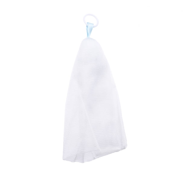 5pcs facial cuerpo facial cara limpieza lavado jabón fácil burbuja fabricante creación de herramienta de cuidado de la piel de malla neta de espuma (color de la cuerda al azar)