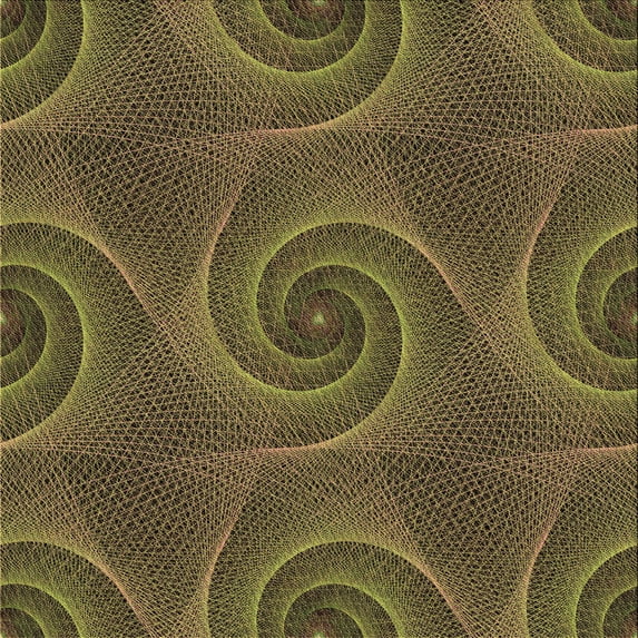 Ahgly Company Machine Washable Indoor Square Transitional Chocolate Brown Area Rugs, 7' Square