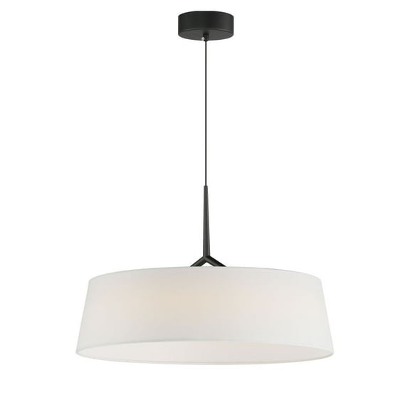 10336WTBK-Maxim Lighting-Paramount - 31.5W 1 LED Pendant-13.75 Inches Tall and 21.25 Inches Wide-Black Finish