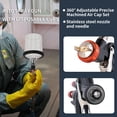 thumbnail image 3 of Pistola pulverizadora AEROPRO Tools R500 LVLP Air con vaso de pintura de 650 ml A610, 3 of 6