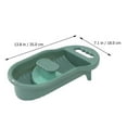 thumbnail image 2 of GAXIRE 1Pc Labor-Saving Washing Board Green Handle Washboard for Personal Clothes and Socks, 2 of 8