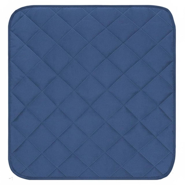 Protector De Silla Reutilizable, Versátil, Impermeable, Para Mascotas, A Prueba De Polvo, Funda Acolchada Para Asiento, Ideal Para Padres, Personas Mayores, Coche Y Azul oscuro 56-53 cm