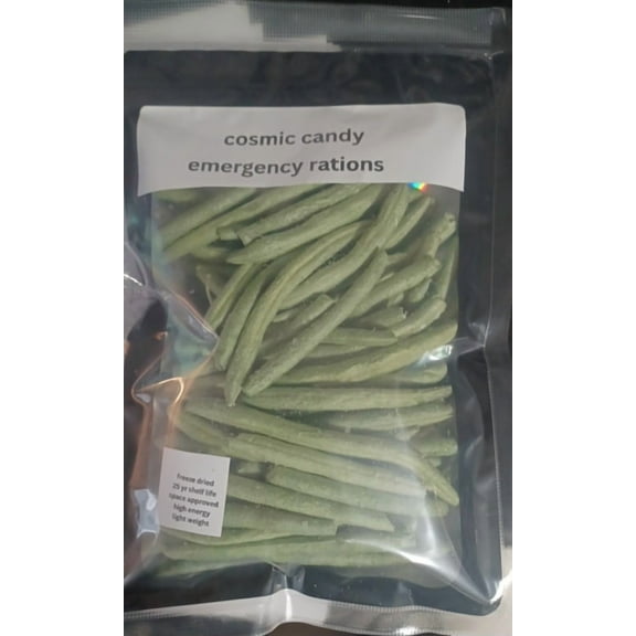Freeze Dried Green Beans, Long Stem, 2 oz
