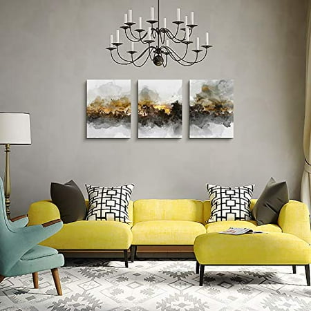 Wall Art For Living Room Black And White Abstract Painting Bathroom Decor Bedroom Artwork - Black Abstract Art Home Decor Wall Art For Living Room Black And White Abstract Painting Bathroom Decor Bedroom Artwork - Black Abstract Art Home Decor