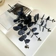 14PCS Black Halloween Artificial Flower Branches for Table Centerpieces