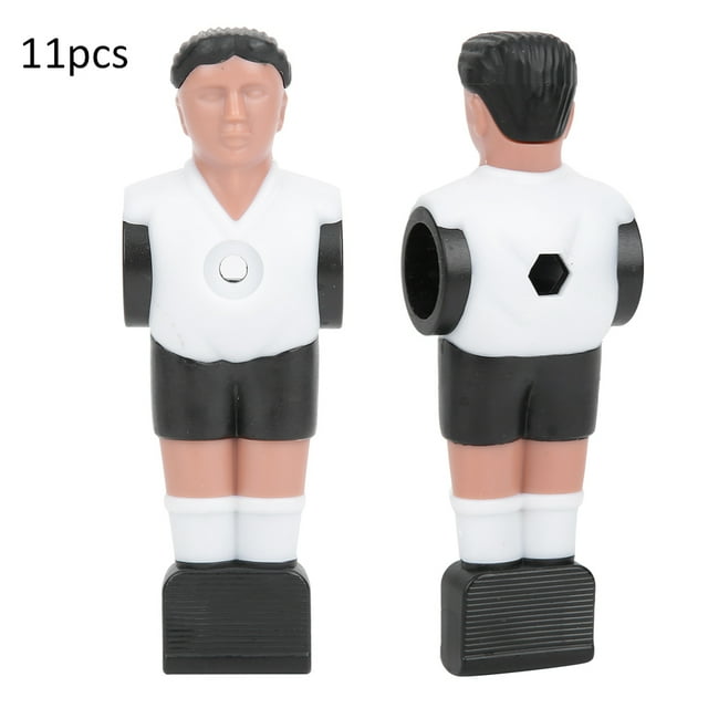 Table Soccer Ball Player, 37x110mm Resin Table Soccer Ball Man, 11Pcs for Table Football Replacement Set
