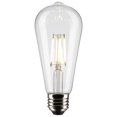 thumbnail image 3 of Satco S21361 ST19  LED Light Bulbs 5W 120V 3000K E26 Medium Base Dimmable (6 Pack), 3 of 13