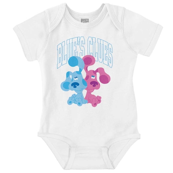Blue's Clues and Magenta Best Friends Gender Neutral Printed Baby Bodysuit Brisco Brands NB