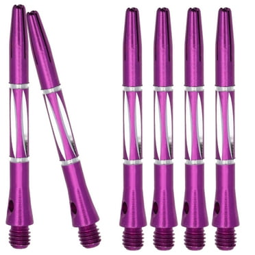 WASHWEPE 6 Pcs Tiges de Fléchettes en Alliage d'Aluminium pour une Précision Améliorée des Fléchettes