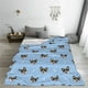 thumbnail image 5 of Fotbe Corgi Dog Manta de Franela Acolchonada con Estampado, Súper Suave y Esponjosa, Extra Grande para Sofá, Cama, Uso Todo el Año-40"x30", 5 of 7