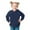 ZA2-Navy, variant on Toddler Baby Hoodies Boys Girls Sweatshirt Color Solid Zip Jackets Long Hoodie Top Sleeve Up Kids Coat&jacket