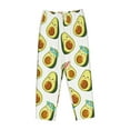thumbnail image 4 of Daiia Flowers Avocado Women's Sleep Pant with Pockets and Drawstring,Pajama Pants-Small, 4 of 9